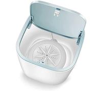 Mini Machine à Laver ÉLectrique Portable USB sous-VêTements Machine de Nettoyage Chaussettes VêTements de Machine à Laver Compacte-Blanc