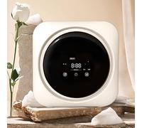 Mini machine à laver et séchage - Sèche-linge entièrement automatique, 3,5 L, 170 W, baril intérieur en acier inoxydable, faible bruit, idéal pour appartement, maison, dortoir (bureau)