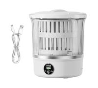 Mini machine à laver, lave-linge portable 3L, unité compacte avec batterie rechargeable, conception étanche et antidérapante, appareil ménager avec construction, appareil de blanchisserie pour