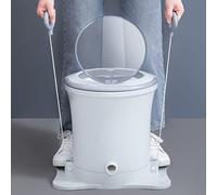 Mini machine à laver manuelle portable, essorage non électrique pour linge à main, déshydrateur compact pour camping-car, camping, appartements et dortoirs