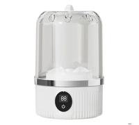 Mini machine à laver -Petit et portable -Convient pour les vêtements et sous-vêtements de bébé - blanc