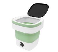 Mini machine à laver pliable 12 l - Machine à laver de camping portable avec essoreuse, panier de vidange, petite pour sous-vêtements, vêtements de bébé, voyage, camping-car