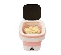 Mini Machine À Laver Pliable 12L 36W, Lave-Linge Portable Avec 3 Modes Panier De Drainage Silencieux, Pour Bébé Sous-Vêtements Chaussettes Voyage Camping