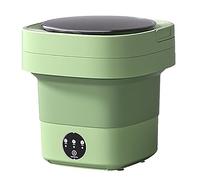 Mini machine à laver pliable et essorage - Petite laveuse portable pour voyage et camping-car, solution de lavage compacte