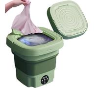 Mini machine à laver pliante | Machines à lavers compacte pour chaussettes et sous-vêtements | Cube portable de grande capacité, machine à laver automatique