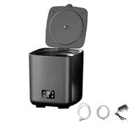 Mini Machine À Laver Portable 27X27X30cm Petite Machine À Laver Pour Appartement Dortoir Hôtel Camping Capacité De 10L Mobile Lave-linge 2 En 1