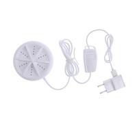 Mini Machine à Laver Portable à Turbine 5v 10w pour Voyage | Blanc Abs Résine, Sous-vêtements et Tissus Délicats, Voyages D’affaires et Déplacements