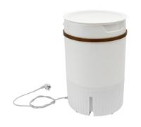 Mini Machine à Laver Portable avec Essorage Panier à Linge Blanc 4.5L Mini Machine à Laver Petite Machine à Laver Compact Single Lave-Linge Toploader