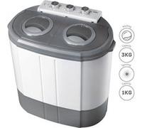 Mini Machine à Laver Portable Camping 3Kg Lavage 1Kg Centrifugeuse 2 Compartimen