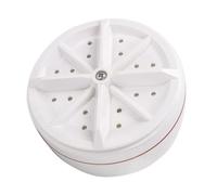 Mini Machine à Laver Portable de Voyage, Laveuse à Turbine ABS | Chemises et Sous-vêtements, Usage en Voyage et Déplacements Professionnels, Blanc, Facile à Installer