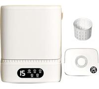 Mini Machine à Laver Portable Et Sèche-Linge, Petite Machine à Laver, Laveuse Légère De 5l Adaptée à L’Appartement, Au Dortoir, Au Camping, Au Camping-Car Et à D’Autres Oc, Bianco