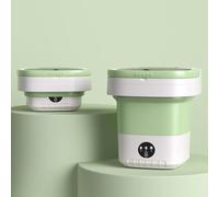 Mini machine à laver portable, machine à laver pliable 12 L, petite machine à laver intelligente pliable avec 3 modes de nettoyage, pour vêtements de bébé, sous-vêtements, camping, camping-c