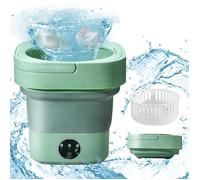 Mini machine à laver portable pliable,Mini petite machine à laver avec essoreuse, machine à laver pour laver les sous-vêtements