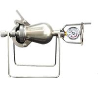 Mini Machine à Pop-Corn Domestique, amplificateur de Grains Mini Machine à Pop-Corn Vintage de 100ml et 238ml Machine à Pop-Corn en Acier Inoxydable 304(Color:100ml)