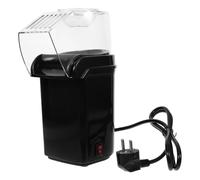 Mini Machine à Pop-corn Électrique à Air Chaud, Compacte Ac220v | PP Noir, avec Doseur Inclus, pour Maïs, Cinéma et Déplacements, Rapide et Facile