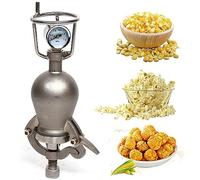 Mini machine à popcorn vintage haute pression pour la maison, mini machine à rôtir professionnelle en acier inoxydable pour réunions de famille, étude, fête amusante
