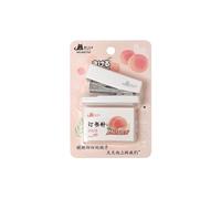 Mini Machine À Relier Électronique Portable,400 Pièces,24/6 Électronique Les Kawaii Peach,Reliure De Documents En Papier,Accessoires De Bureau - Type White