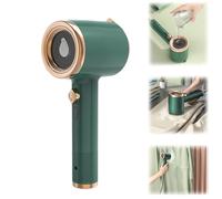 Mini machine à repasser portable, mini machine à repasser, nouveau cuiseur vapeur portable amélioré 2024 pour vêtements, mini fer à vapeur de voyage, mini cuiseur vapeur portable (vert)