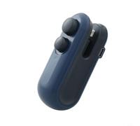 Mini machine à sceller à la chaleur portable pour nourriture, collation, chips en plastique, appareil de refermage compact 9,5 cm (bleu)