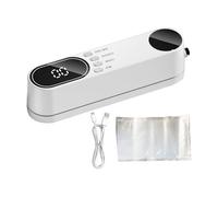 Mini Machine À Sceller Sous Vide - Outil de Scellage de Sacs Alimentaires Compact,Scelleur Sous Vide Rechargeable pour Conservation des Aliments - pour Maison Dortoir Restaurant Appartement Entreprise