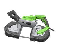 Mini Machine de Découpe À Tronçonner 45 Degrés Scie en Acier Inoxydable Machine de Découpe Largeur de Coupe 120 Mm, Scie À Ruban pour Métal pour Bois Et Fer D'angle