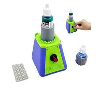 Mini Machine De Mélange De Peinture, Mélangeur Vortex De Laboratoire, Régulation De Vitesse En Continu Et Conception Micro-excentrique, for Flacons De Peinture De 19/25 Mm, Vernis À Ongles,