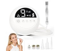 Mini Machine de Microdermabrasion Professionnel, TopDirect Aspirateur Point Noirs de Portable vec 6 Accessoires, pour le Peeling Facial et un Nettoyage Approfondi, maison, en voyage et en salon