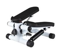 Mini Machine d'exercice Pas À Pas, Steppers for Entraînement Physique avec Moniteur LCD, Bandes, Équipement D'entraînement À Domicile Compact Et Portable(B)