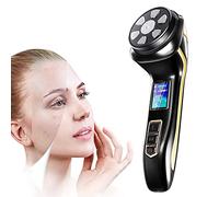 Mini-machine HIFU 4 en 1 Appareil de Beauté de Levage de Peau de Rajeunissement pour Les Yeux de Cou de Menton de Femmes Visage et Corps, Masseur Facial à Impulsions Ultrasoniques RF Portable EMS