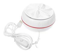 Mini Machine USB Interrupteur 10w à Portable Laver | Abs Blanc, Légère, pour Voyage et Déplacement Professionnel, pour Vêtements et Sous-vêtements