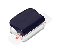 Mini Machines à Relier Portables, Reliure à 6 Trous A4 B5 A5 Cinch Book, Cartes en Papier Polyvalentes, Petite Machine à Relier pour Bureau à Domicile (Bleu)