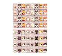 Mini Mahjong, Divertissement Familial Interactif, 2,4 X 1,6 X 1,2 Cm, Ensemble De Jeu De Mahjong, Tuiles De Jeu De Drapeau Et D'animaux, Facile À Transporter Et À Utiliser, Pour Les Adolescents, Les A