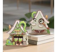 Mini Maison Librairie DIY - 50 pièces