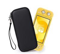Mini mallette de transport rigide EVA Portable NS, housse en PU antichoc, sac de rangement Compatible Nintnedo Switch Lite, accessoires pour Console de jeu Black
