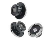 Mini mandrin à bride à quatre axes, Mandrin de tour à bride de broche, cartouche à quatre axes ER32, 80mm et 100mm for CNC(ER32-D80)