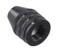 Mini mandrin à trois mâchoires sans clé pour outils rotatifs, plage de serrage de 0,3 à 3,4 mm, acier à haute teneur en carbone traité thermiquement avec finition oxyde noir, M7/M8x (court M8)