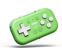 8Bitdo Micro Bluetooth Gamepad Pocket-sized Mini Controller for Switch, Android, and Raspberry Pi, Support Keyboard Mode (Green)