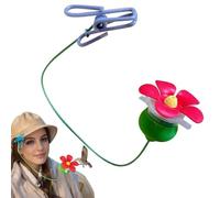 Mini mangeoire à Chapeau Unique pour colibris, mangeoire d'extérieur montée sur Chapeau pour Un Contact Intime avec Les colibris (1 pièce)
