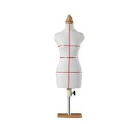 Mini mannequin de couture entièrement articulée: Malen-échelle 1/2 1/3 1/4 Forme de tenue de taille avec des articulations flexibles pour une fabrication de motifs et un ajustement réalistes
