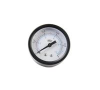 Mini Manomètre Basse Pression à Montage Arrière 1/4" Manomètre à Filetage 0-1MPa Manomètre incassable pour Carburant Air Huile Eau