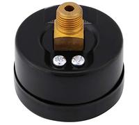 Mini Manomètre Manomètre d'eau pour Carburant, Air, Huile, Eau Liquide 0-20bar / 0-300psi 1/8 BSPT Filetage 5 * 5 * 5 Manomètre 1/8 Manomètre D'échappement
