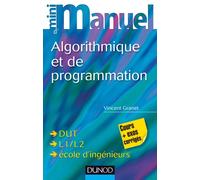 Mini manuel d'algorithmique et programmation