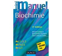 Mini Manuel de Biochimie: Cours + QCM/QROC + exos