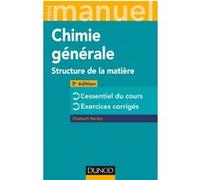 Mini Manuel de Chimie générale - 3e éd. - Structure de la Matière Elisabeth Bardez (Auteur)