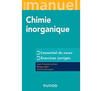 Mini manuel de Chimie inorganique