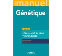 Mini Manuel de Génétique L1/l2, pass, iut - 6ème édition - Raymond Julien - Dunod - broché - Etude