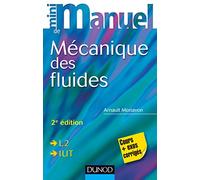 Mini manuel de Mécanique des fluides - 2e édition - Rappels de cours, exercices corrigés: Rappels de cours, exercices corrigés