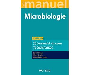 Mini Manuel - Microbiologie - 3e éd: Cours et QCM/QROC