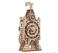 UGEARS Puzzle 3D Ancienne Tour Horloge Modèles mécaniques Bois