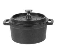Mini Marmite à Lait en Métal avec Couvercle et Double Poignée | Intérieur Poli Miroir, Chauffe Rapidement et Uniformément, pour Soupe, Café ou Préparation Maison, Transport Facile